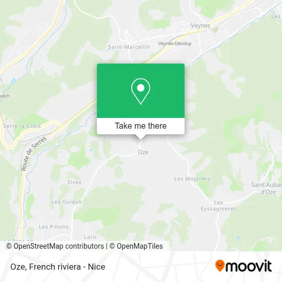 Oze map