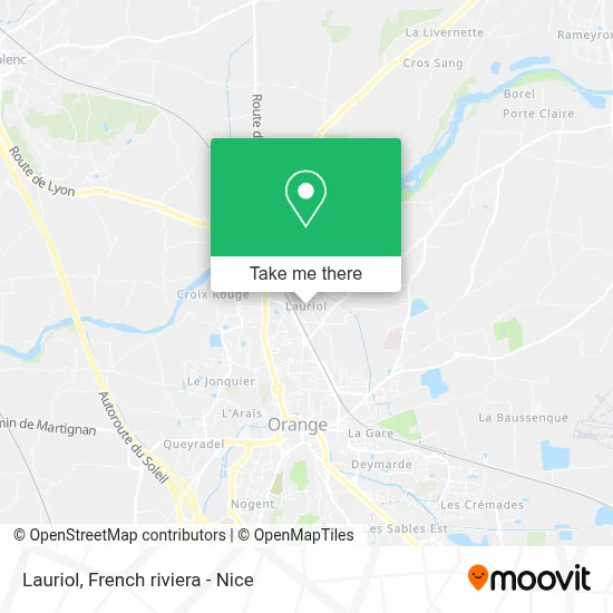 Lauriol map