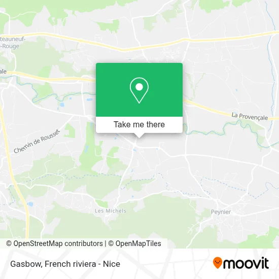 Gasbow map
