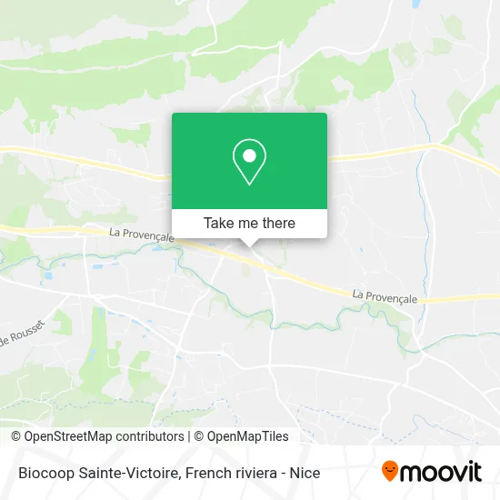Biocoop Sainte-Victoire map