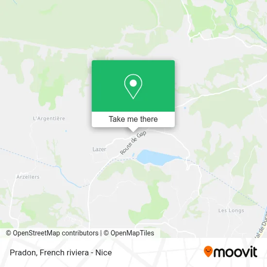 Pradon map