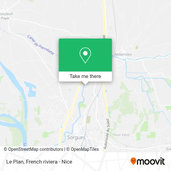 Le Plan map