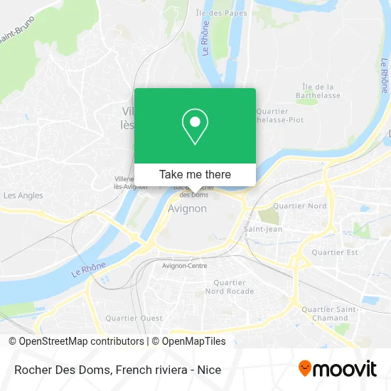 Rocher Des Doms map