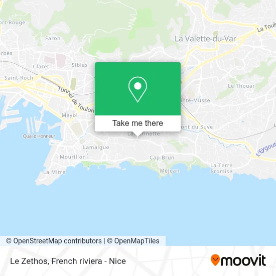 Le Zethos map