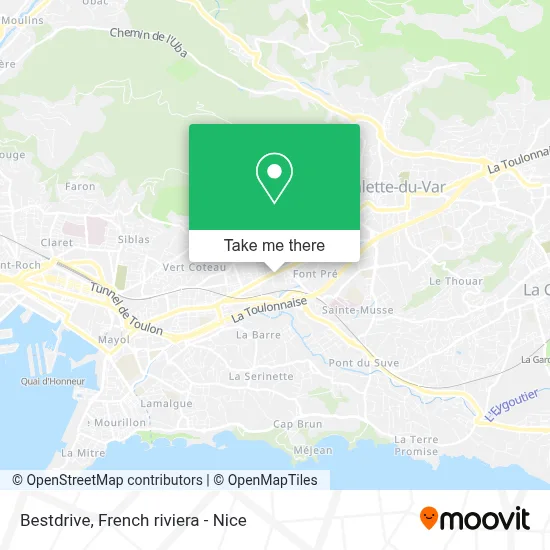 Bestdrive map