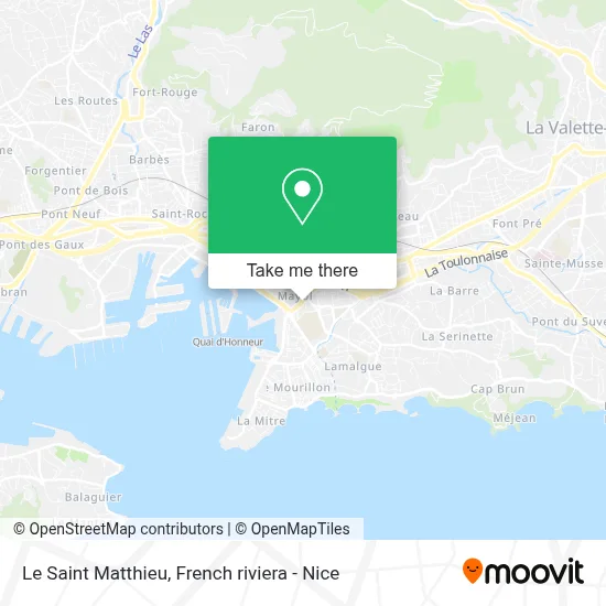 Le Saint Matthieu map