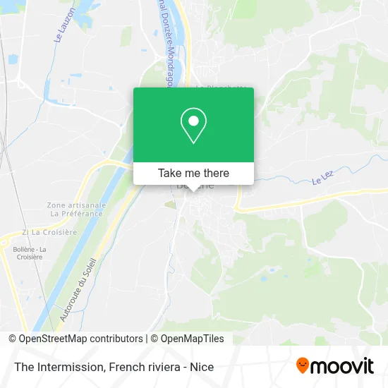 Mapa L'Entracte