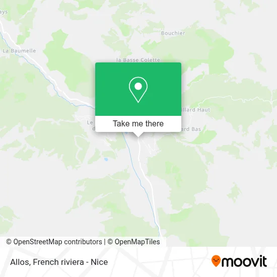 Allos map