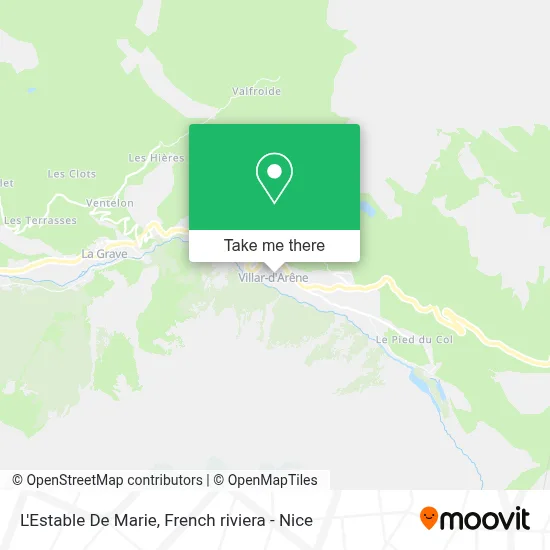 L'Estable De Marie map
