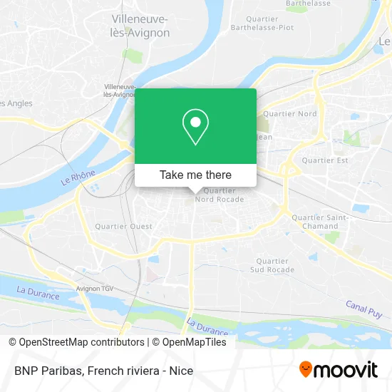 Bnp Paribas map