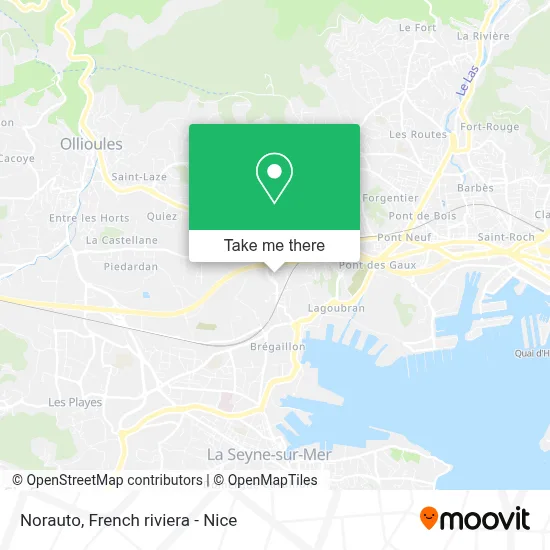 Norauto map
