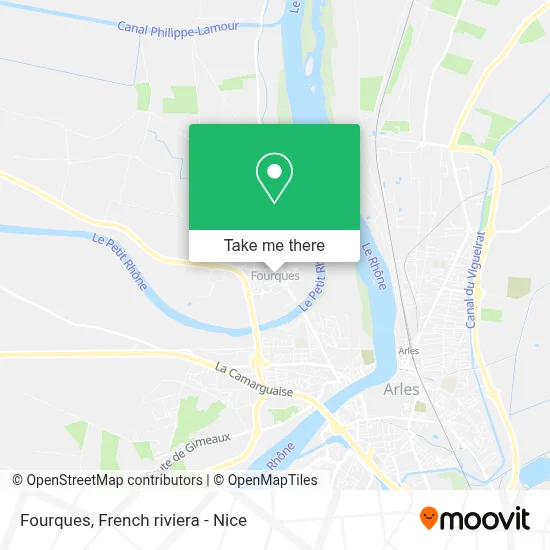 Fourques map