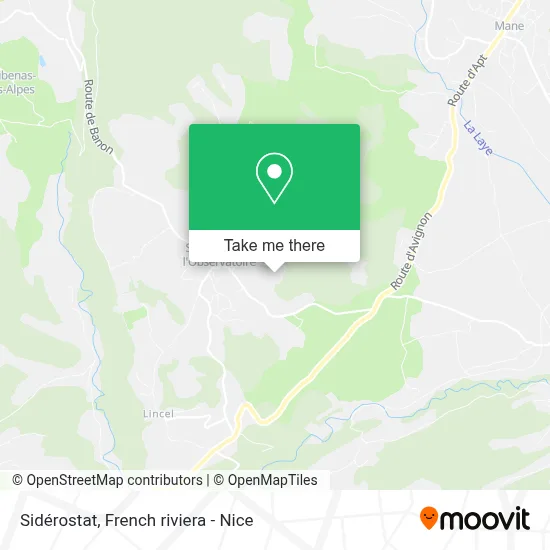 Sidérostat map