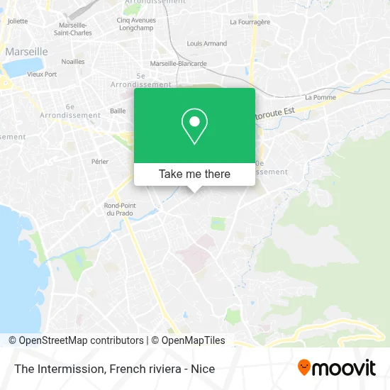 L'Entracte map