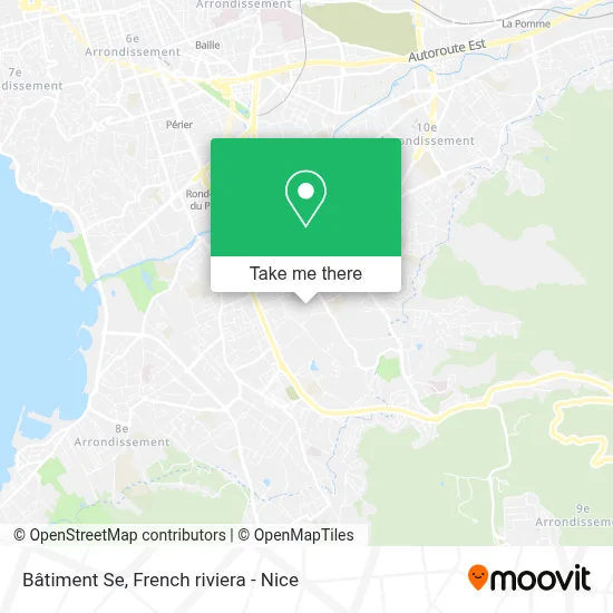 Bâtiment Se map