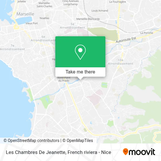 Les Chambres De Jeanette map