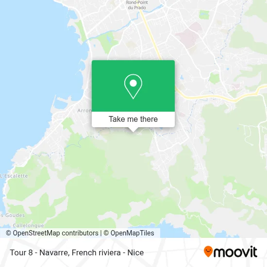 Tour 8 - Navarre map