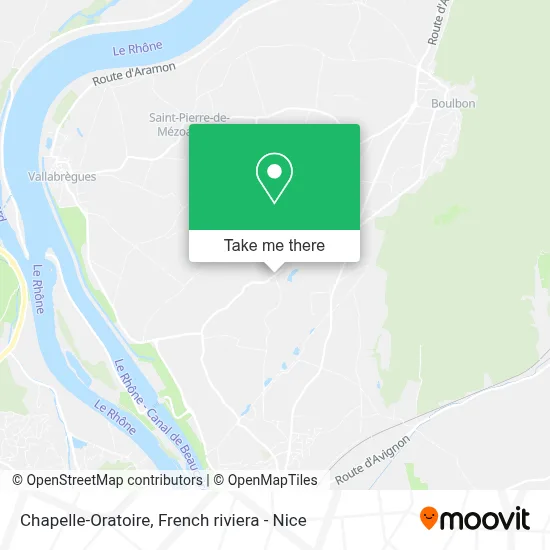 Chapelle-Oratoire map