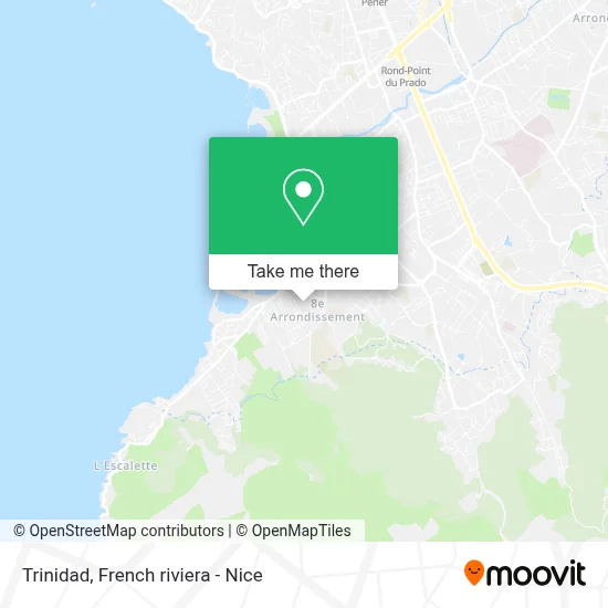 Trinidad map