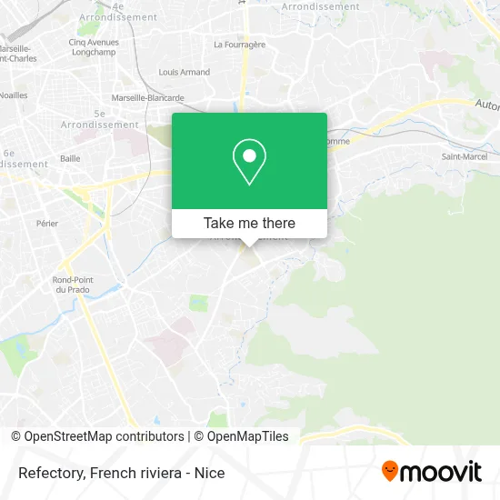 Réfectoire map