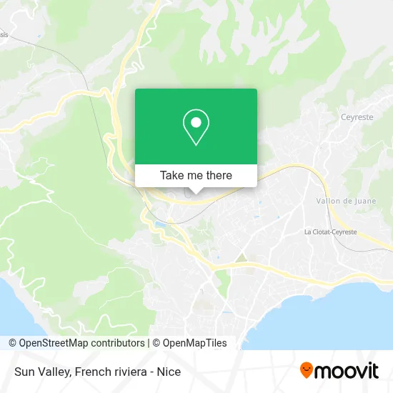 Sun Valley map