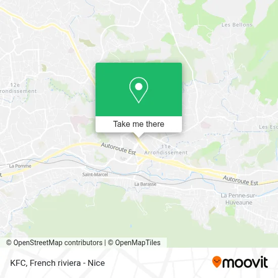 Kfc map