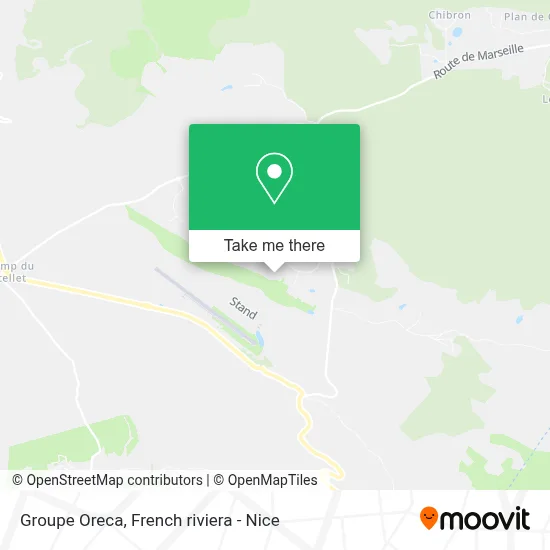 Groupe Oreca map