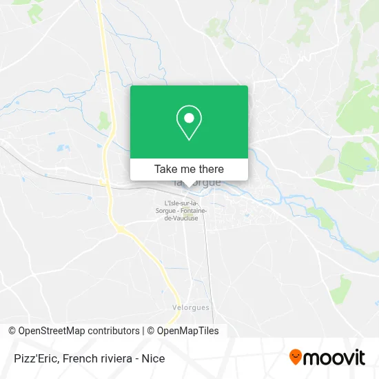 Pizz'Eric map