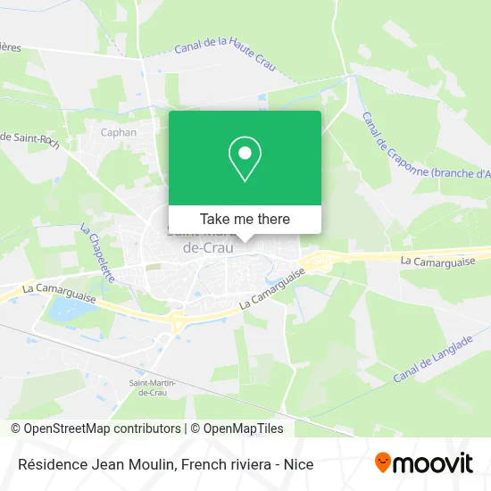 Résidence Jean Moulin map