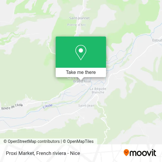 Proxi Market map