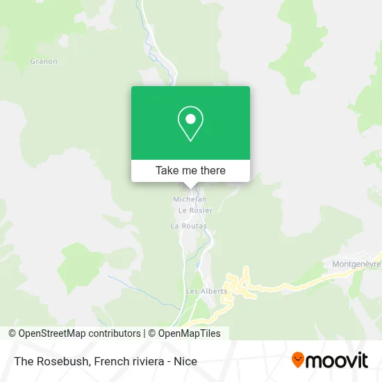 Le Rosier map