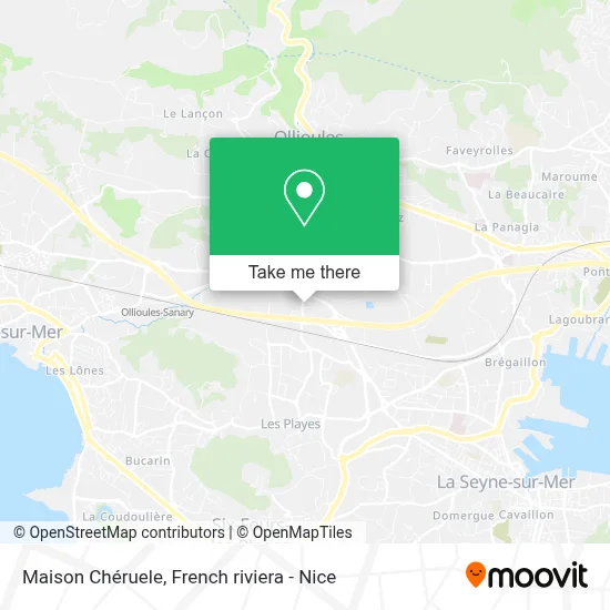 Maison Chéruele map
