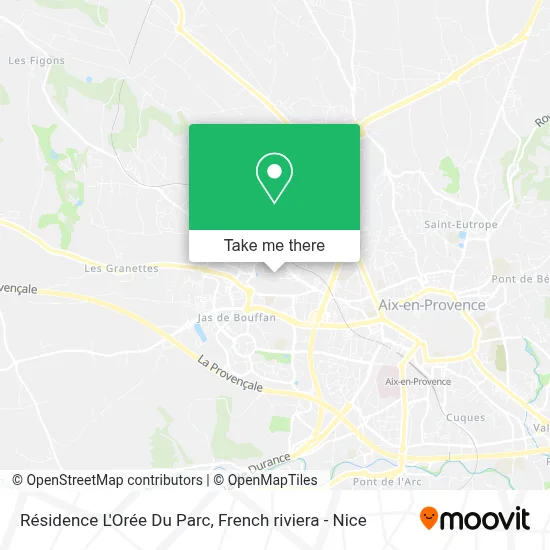 Résidence L'Orée Du Parc map
