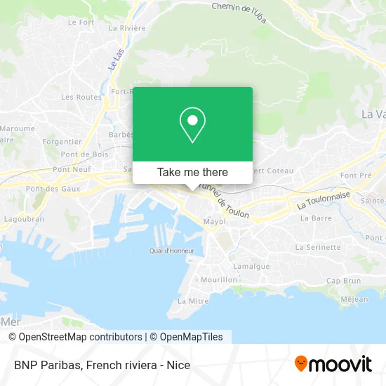 Bnp Paribas map