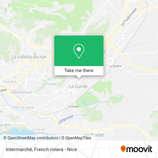 Mapa Intermarché