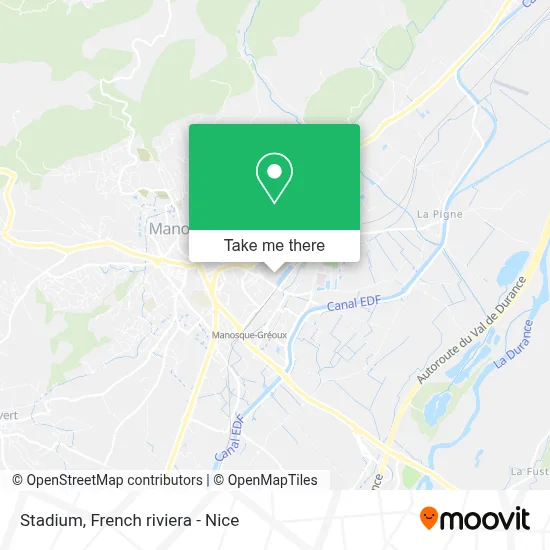 Stade map