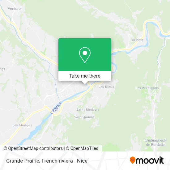Grande Prairie map