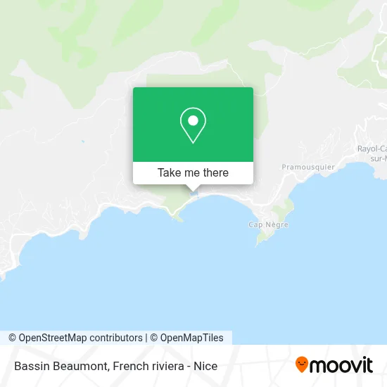 Bassin Beaumont map