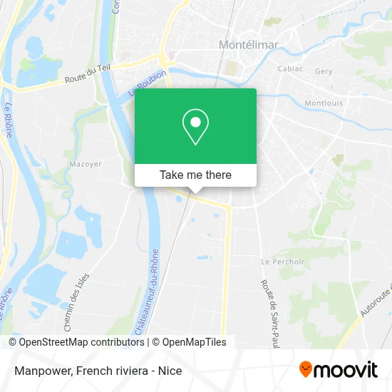 Manpower map