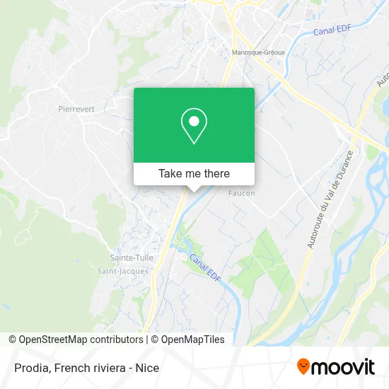 Prodia map