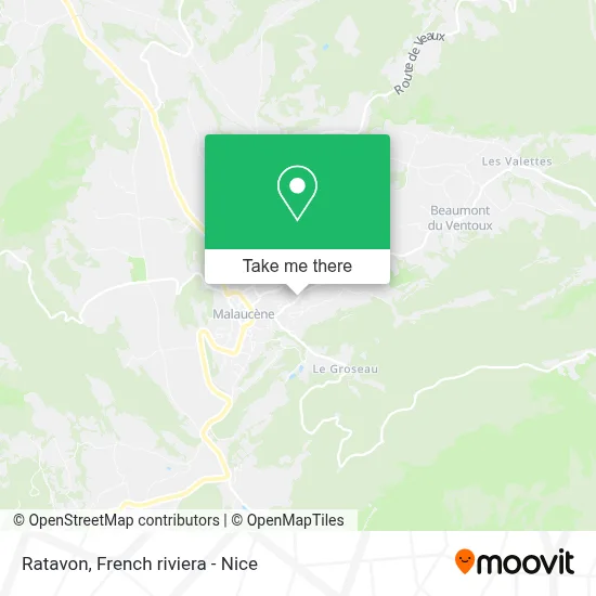 Ratavon map