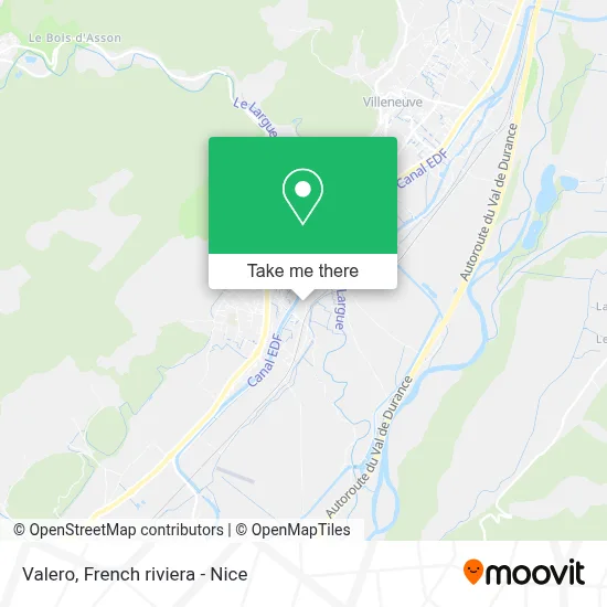 Valero map