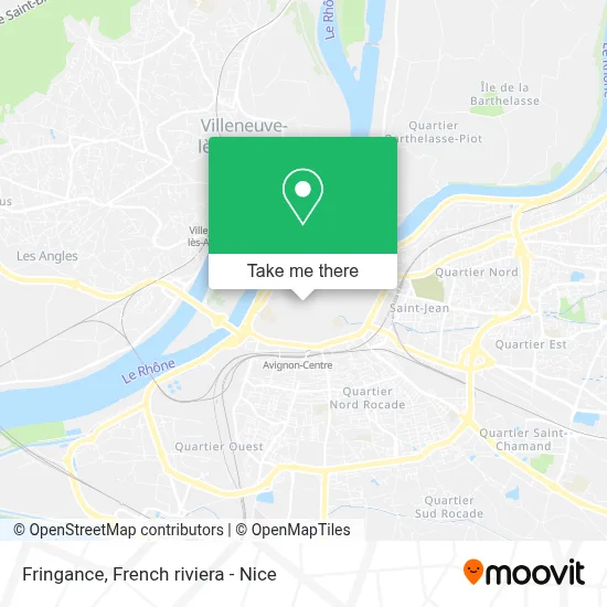 Fringance map