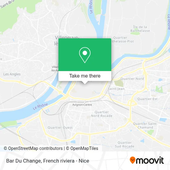 Bar Du Change map