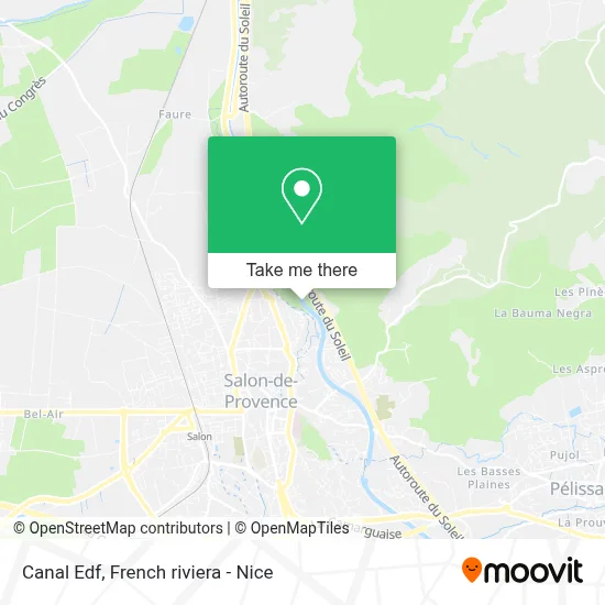 Canal Edf map