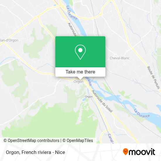 Orgon map
