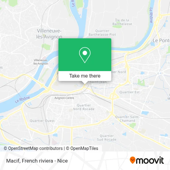 Macif map