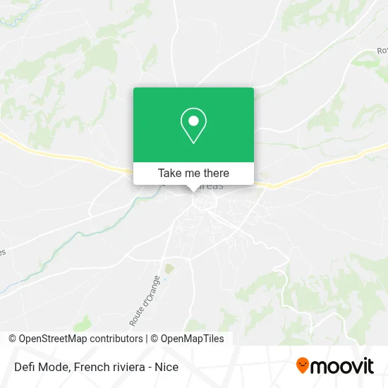 Defi Mode map