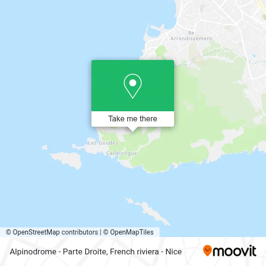 Alpinodrome - Parte Droite map