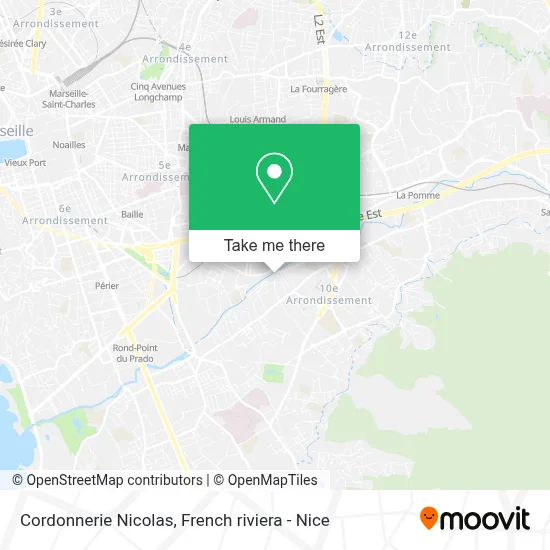 Cordonnerie Nicolas map